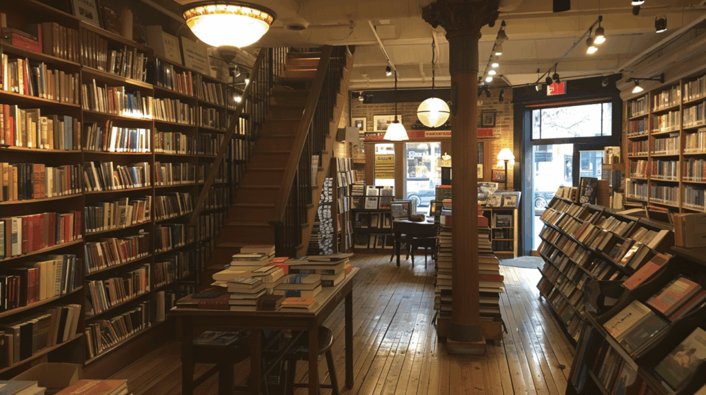 A Cozy Historic Bookstore With Floor To Ceiling 1024x574