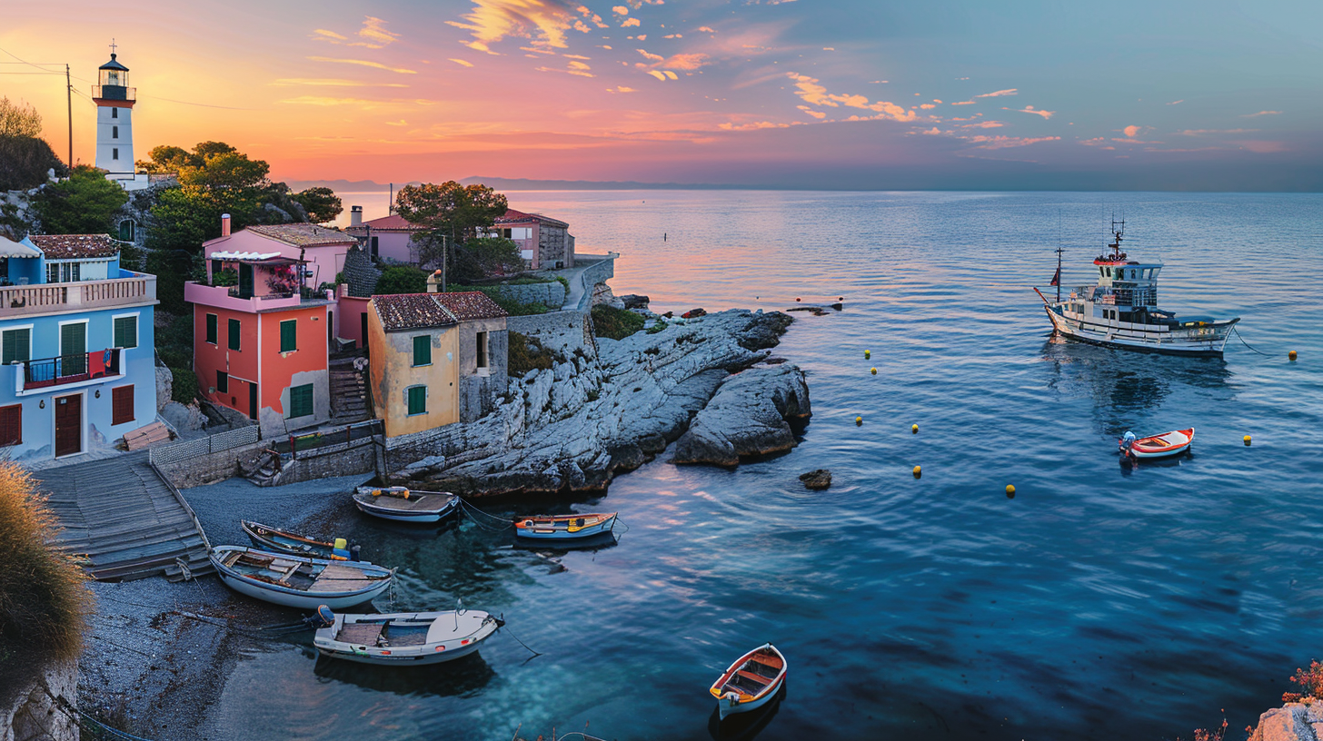 Chasedaddytv A Picturesque Coastal Town With Pastel Colored Hou Dfb92a37 B6b5 44b7 965d De1b5c7198bb