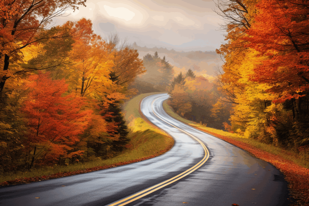 chasing colors fall drives across america